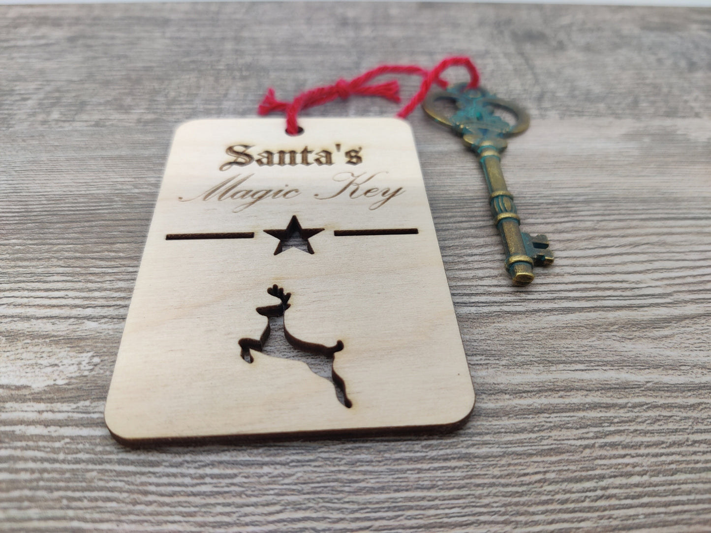 Santa's Magic Key and Tag