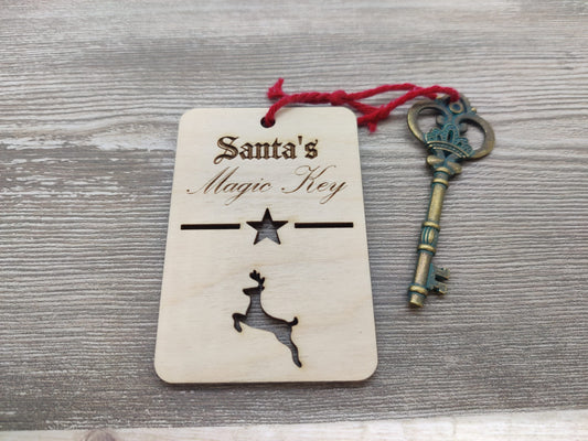 Santa's Magic Key and Tag