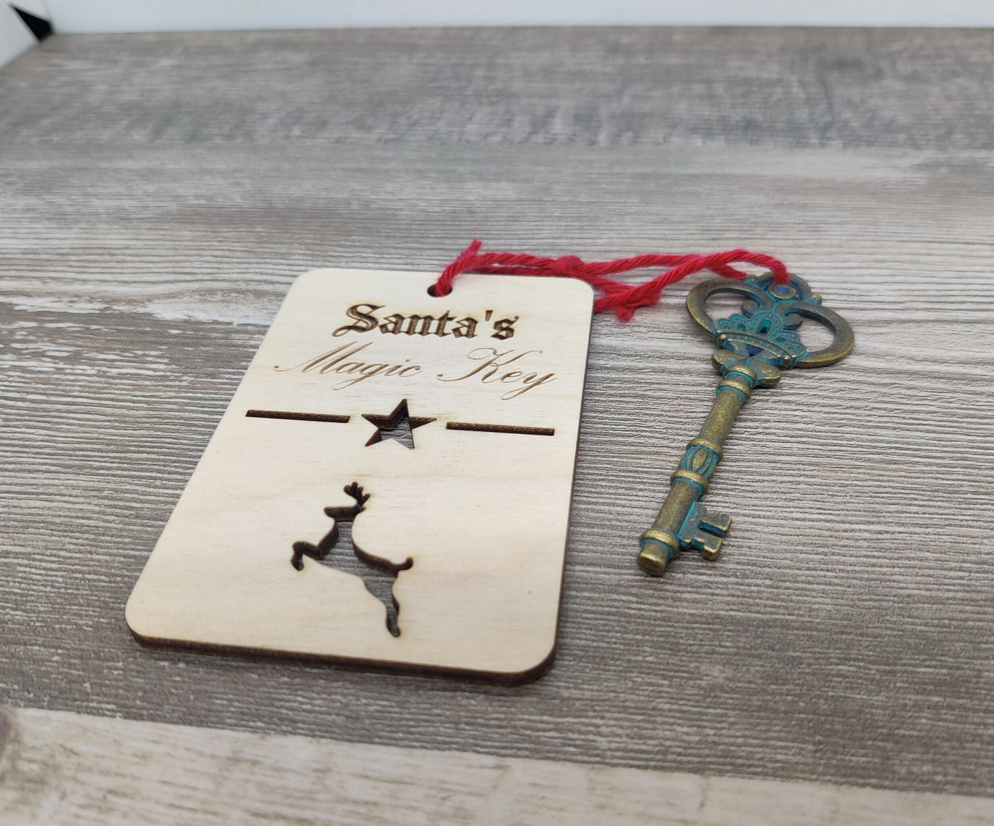 Santa's Magic Key and Tag