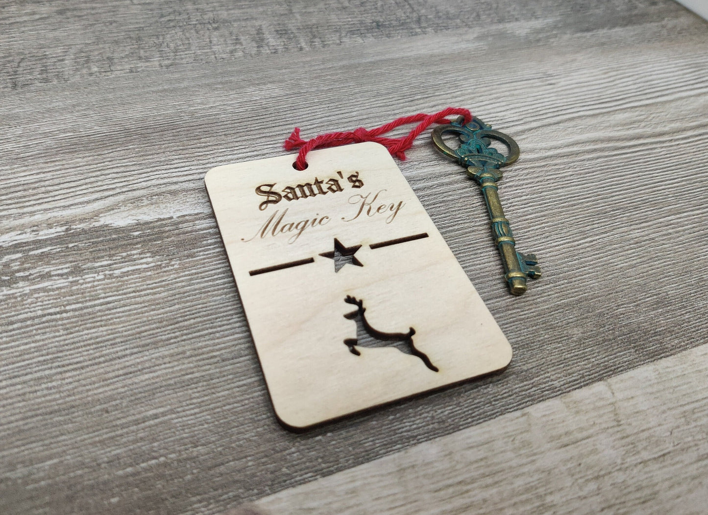 Santa's Magic Key and Tag