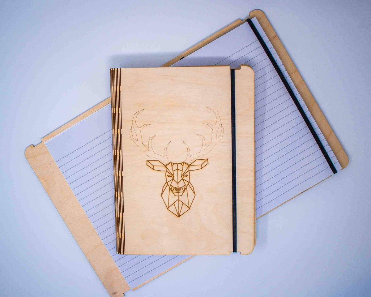 Den Note Book Wooden note book – Dels laser workshop